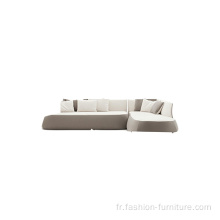 Appuie-tête rabattable L Shape Fabric Sectional Soho